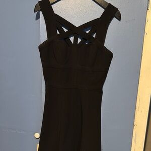 Elegant Black Sleeveless Dress